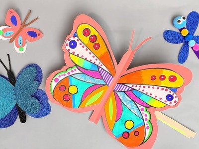 Butterfly Crafts for Kids | Fun and Easy handmade Projects