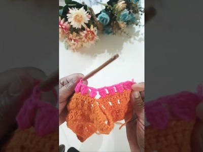 Crochet baby dress-3