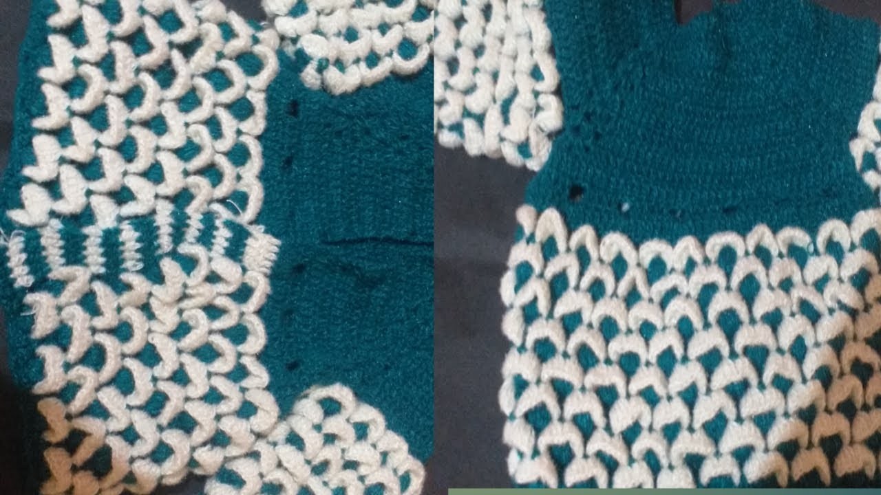 Crochet Woolen Frock For Baby girl. Baby girl woolen dress. new born baby woolen frock. crochet