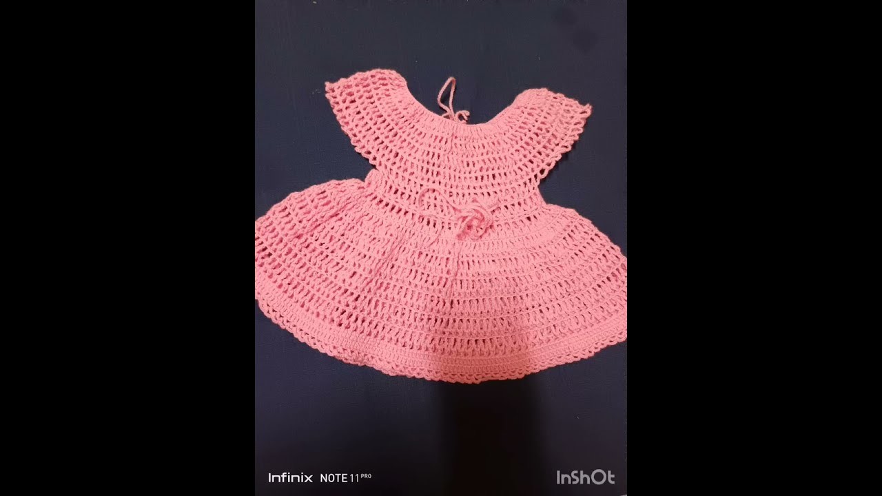 CROCHETING DRESS FOR BABY 3 MONTH OLD