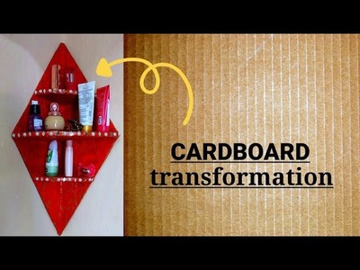 Diy Handmade Cardboard Organizer for stationery | cardboard craft atm | easy craft with cardboard