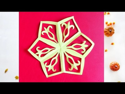 DIY||How to make paper craft design for decoration||Paper craft for beginners||Paper craft||craft