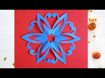 DIY||How to make Paper Flower craft for decoration step by step||Paper craft for beginners||Craft