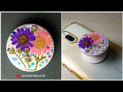 DIY Resin Pop Socket : Create Magic in Minutes | Resin Art