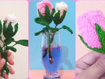 Easy Lavender Flower Making Idea with Wool | DIY | Room Decoration | Hand Embroidery Sewing