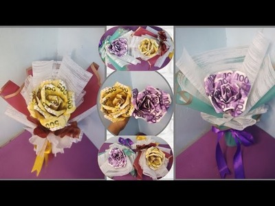 Flower Money Bouquet | Valentine's Day Gift Ideas