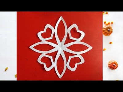 How to make paper craft easy & simple for decoration step by step||Easy paper craft easy||Crafts