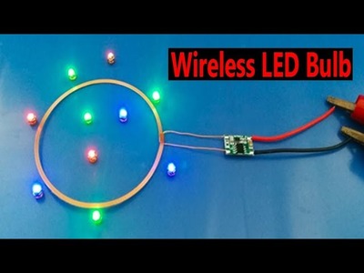 How to make Wireless LED Bulb | DIY Wireless LED Light | How To Make Wireless LED Light | Led Bulp