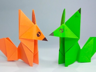 Origami FOX || DIY Paper Fox