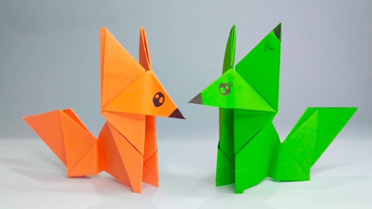 Origami FOX || DIY Paper Fox