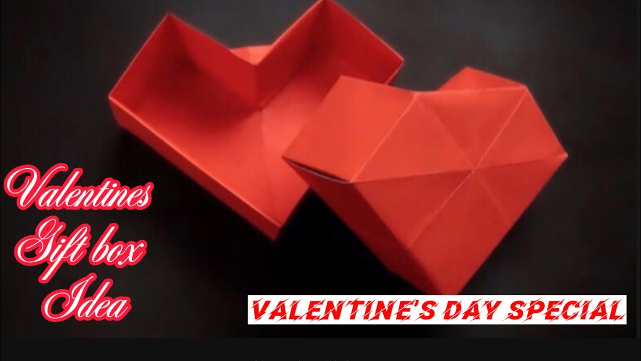 Origami gift box (little cloud) - Valentine’s Day