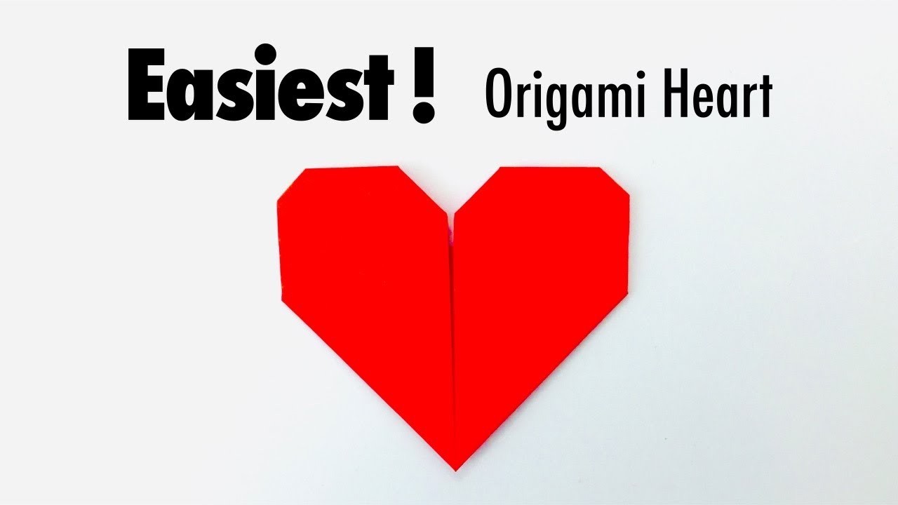 Origami Heart - Easy Tutorial