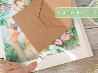 Unboxing : " Fae " by Scot Howden, + Extra Art Prints