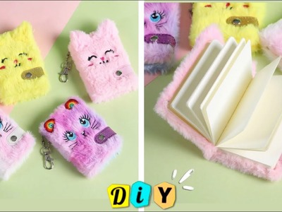 Unicorn Notebook keychain ✨ easy craft ideas. how to make. paper craft.art and craft. girl crafts