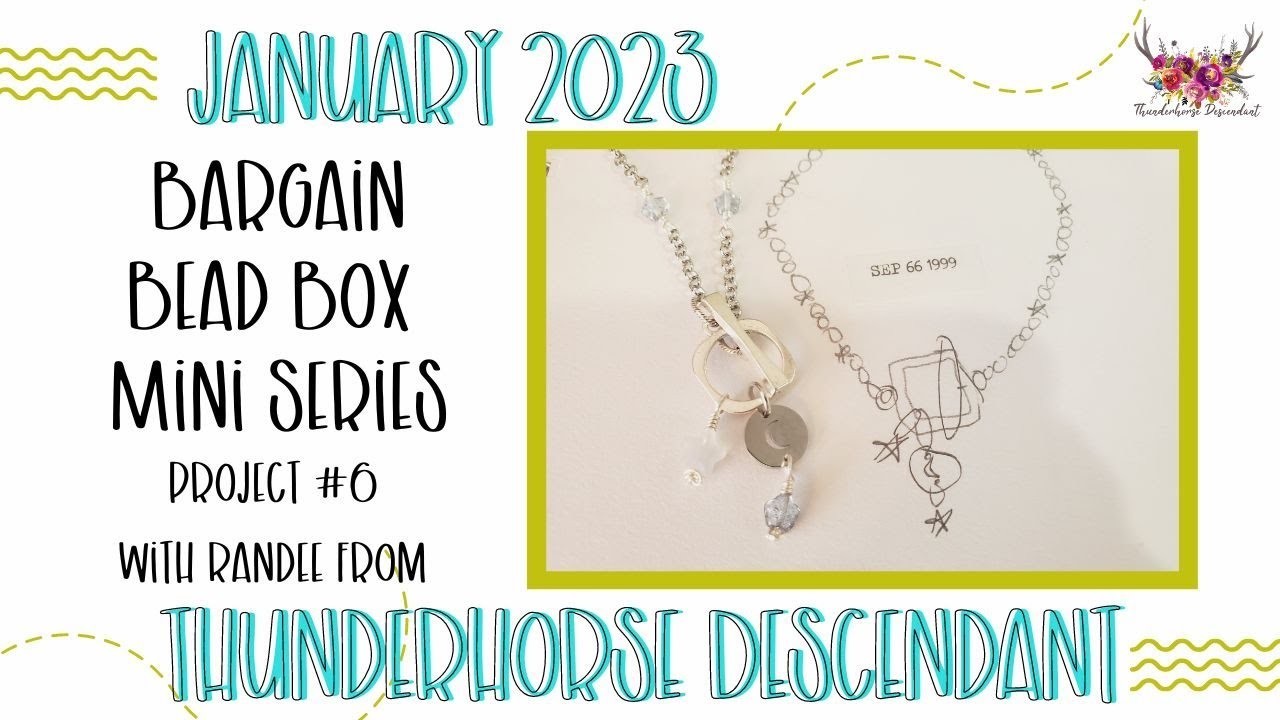 2-8-23: Bargain Bead Box Live Beading January Project 6