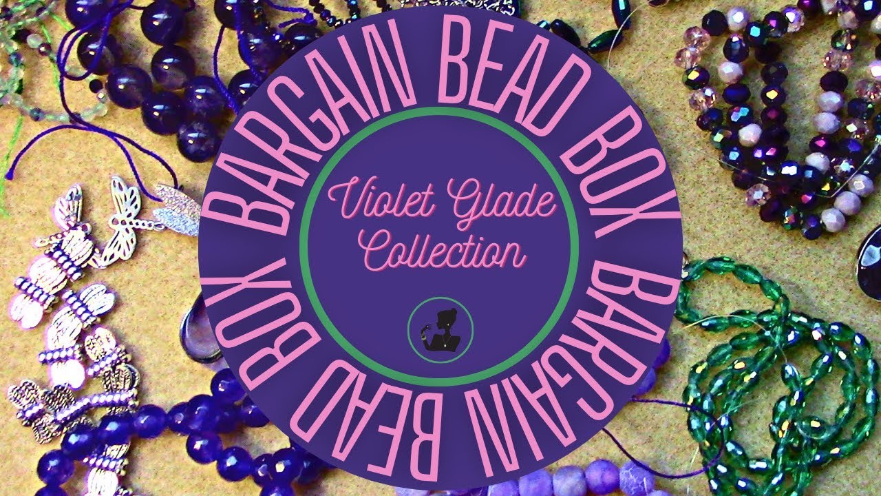 Bargain Bead Box-Violet Glade Collection