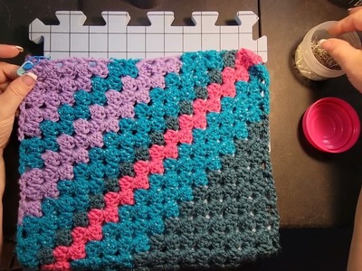 CROCHET.   How to block your crochet projects.   @wipandchain