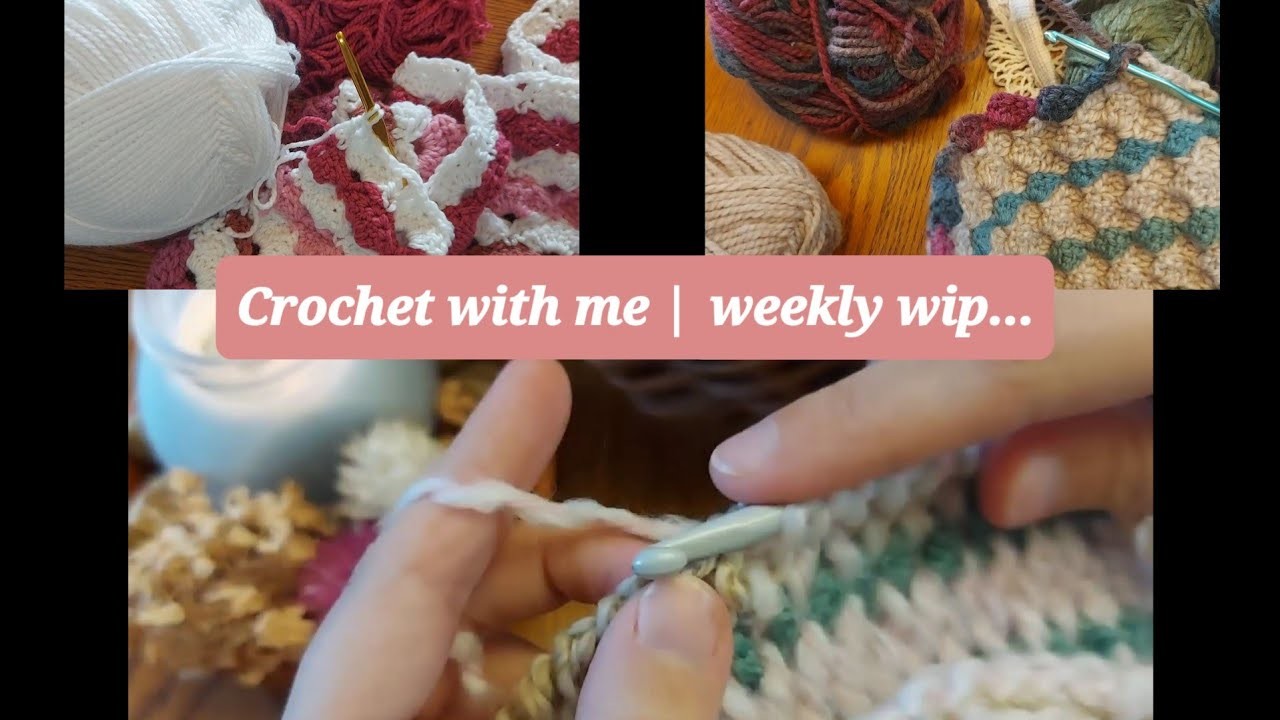 Crochet With Me | Weekly WIP Crochet | What's On My Hook