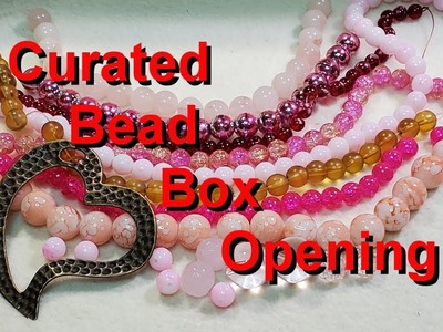 Curated Bead Box Unboxing February 2023