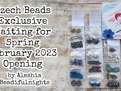 Czech Beads Exclusive Waiting for Spring February 2023 Opening