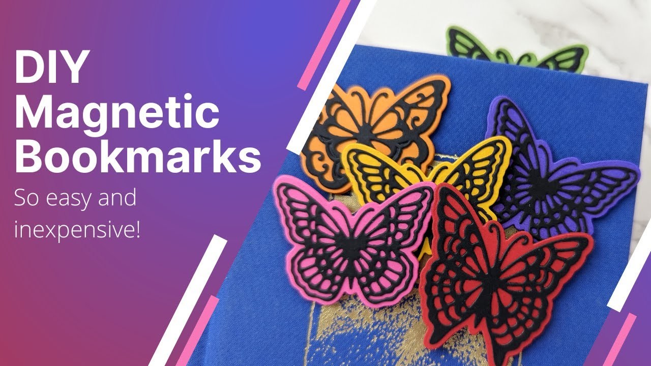 DIY Magnetic Bookmarks | Easy and Inexpensive