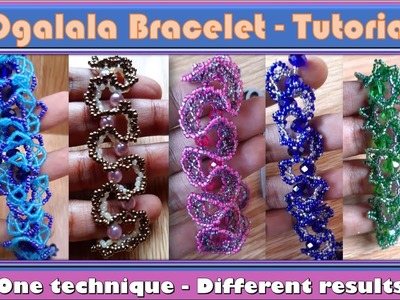 DIY Ogalala Bracelet Tutorials |how to make jewelery|  DIY jewelry