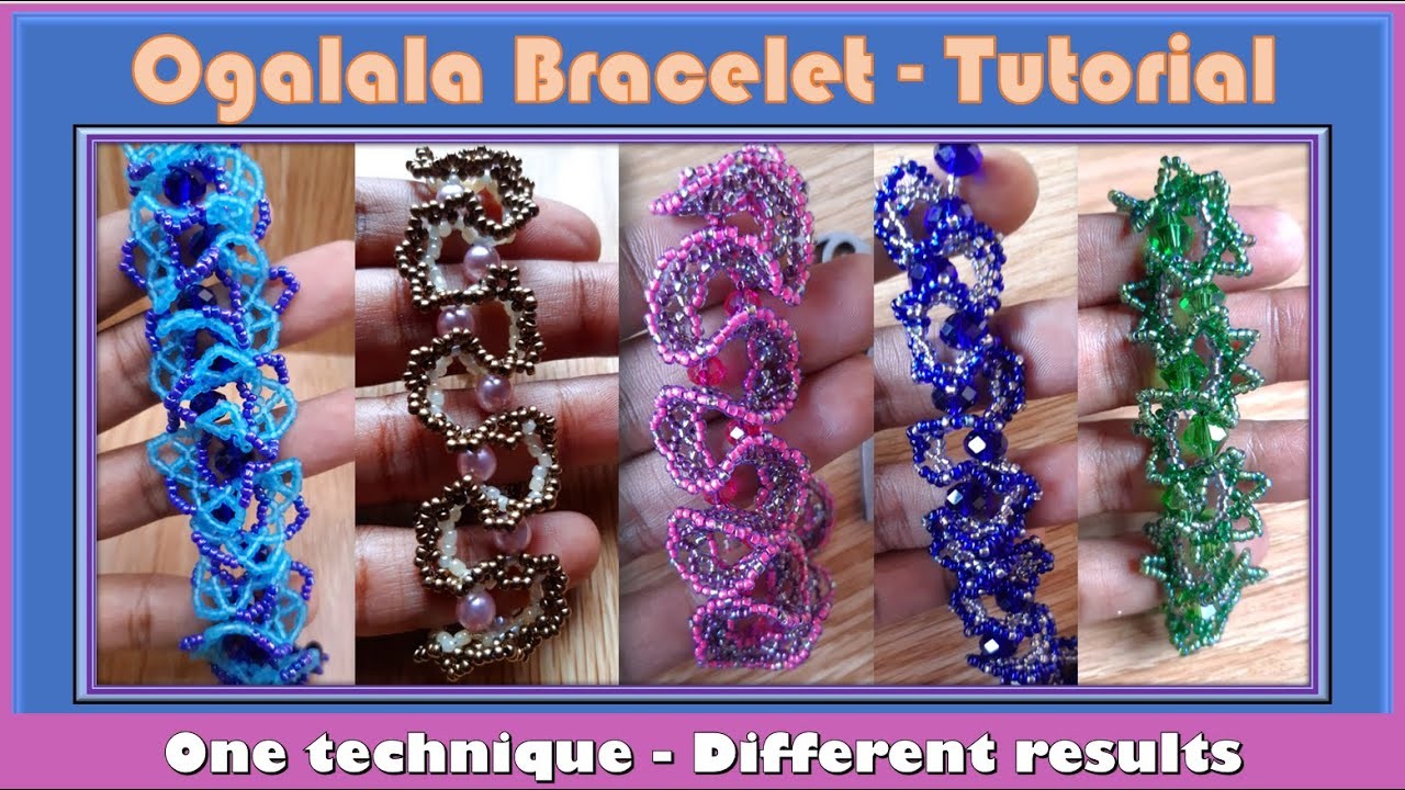 DIY Ogalala Bracelet Tutorials |how to make jewelery|  DIY jewelry