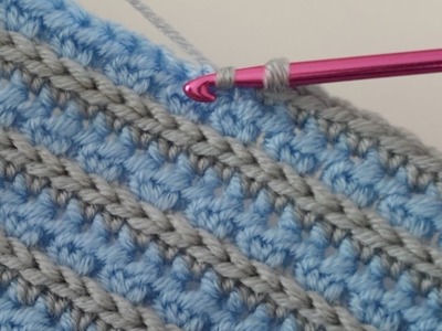 ????????FANTASTİC & free Crochet Baby Blanket pattern for Beginners 2023 - how to crochet a mood blanket