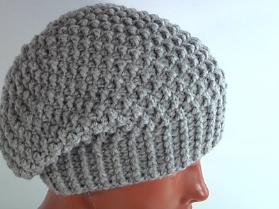 Fashionable and Stylish.Cozy Crochet Hat.3D author's crochet pattern.HOW to CROCHET a WINTER Hat