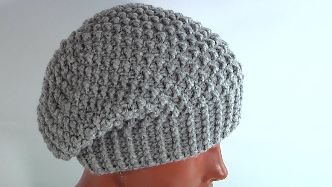 Fashionable and Stylish.Cozy Crochet Hat.3D author's crochet pattern.HOW to CROCHET a WINTER Hat