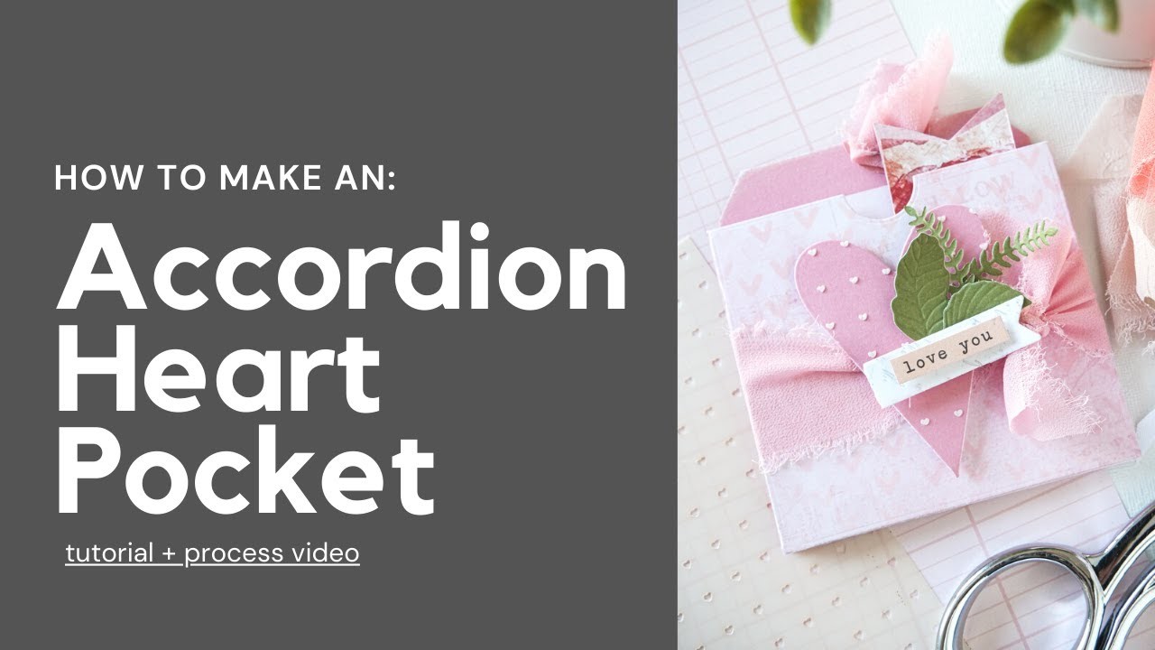 How To Craft a Lovely Heart Pocket