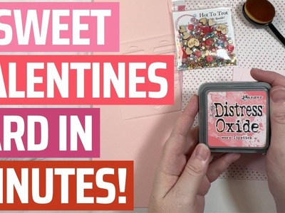How to make a Valentine's Day Card in 5 minutes! ❤️