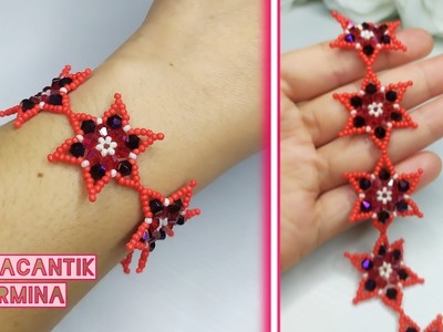 How to make bracelet. star bead bracelet