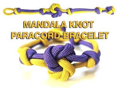 How to Make Mandala Knot Paracord Bracelet?