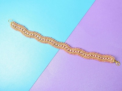 How to Make Seed Beaded Vintage Bracelet