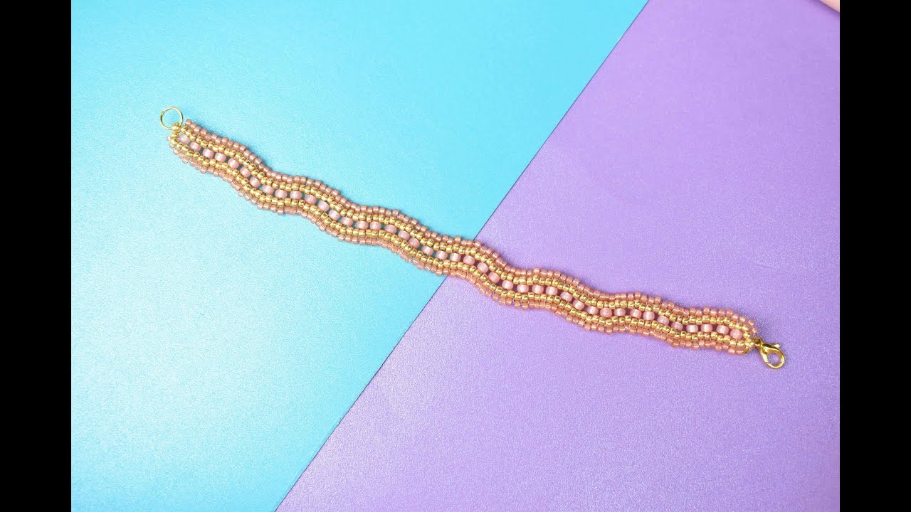 How to Make Seed Beaded Vintage Bracelet