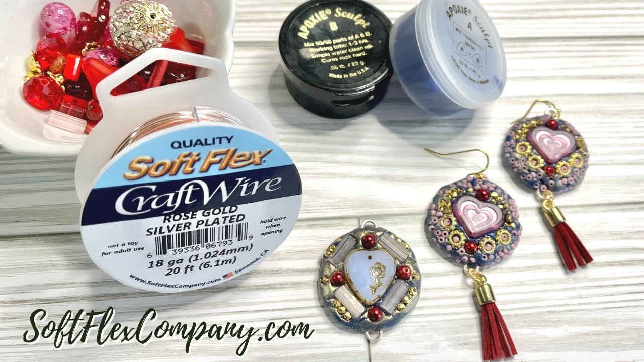 How to Make Your Own Beaded Connectors with Apoxie Sculpt: Free Spirit Beading with Kristen Fagan