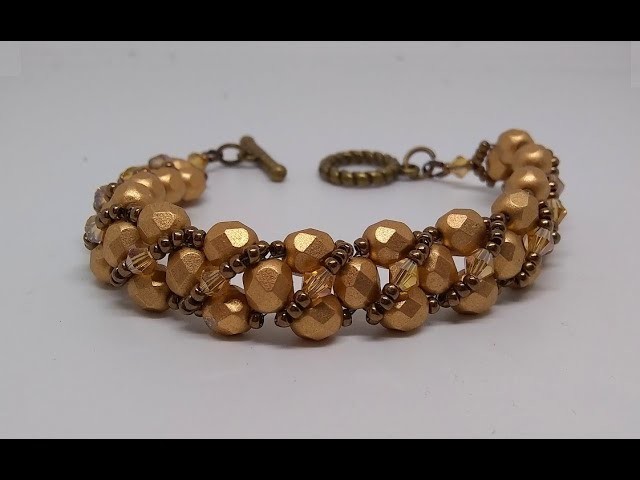 How To: Right Angle Weave (RAW) Bracelet Tutorial