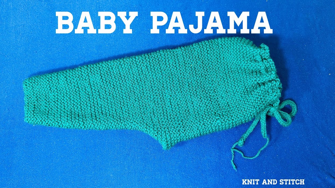 Knitted Baby Pajama For Beginners. knitted Baby Trouser Easily In Hindi