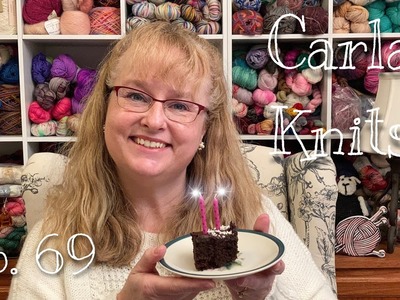 Knitting podcast - Episode 69 - 2 year podiversary, Winners of AdventurousMAL announced