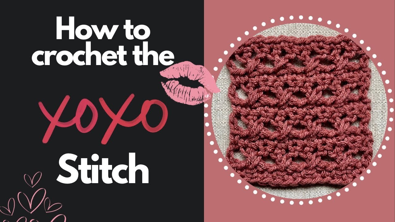 Learn to Crochet the XO Stitch Pattern ~ Perfect for Spring Shawls!