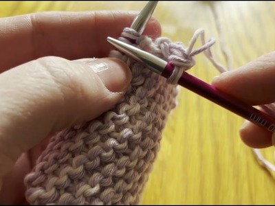 Learn to knit Part 4 - Casting off.Binding off