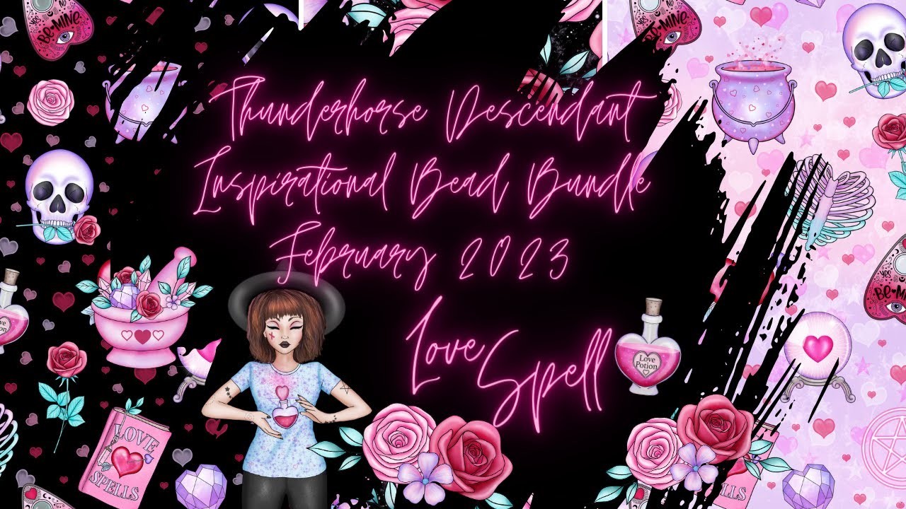 Love Spell February 2023 Inspirational Bead Bundle Unboxing with Thunderhorse Descendant