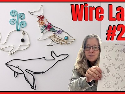 Making Whale Pendants Wire Lady TV Ep 241 Livestream Replay