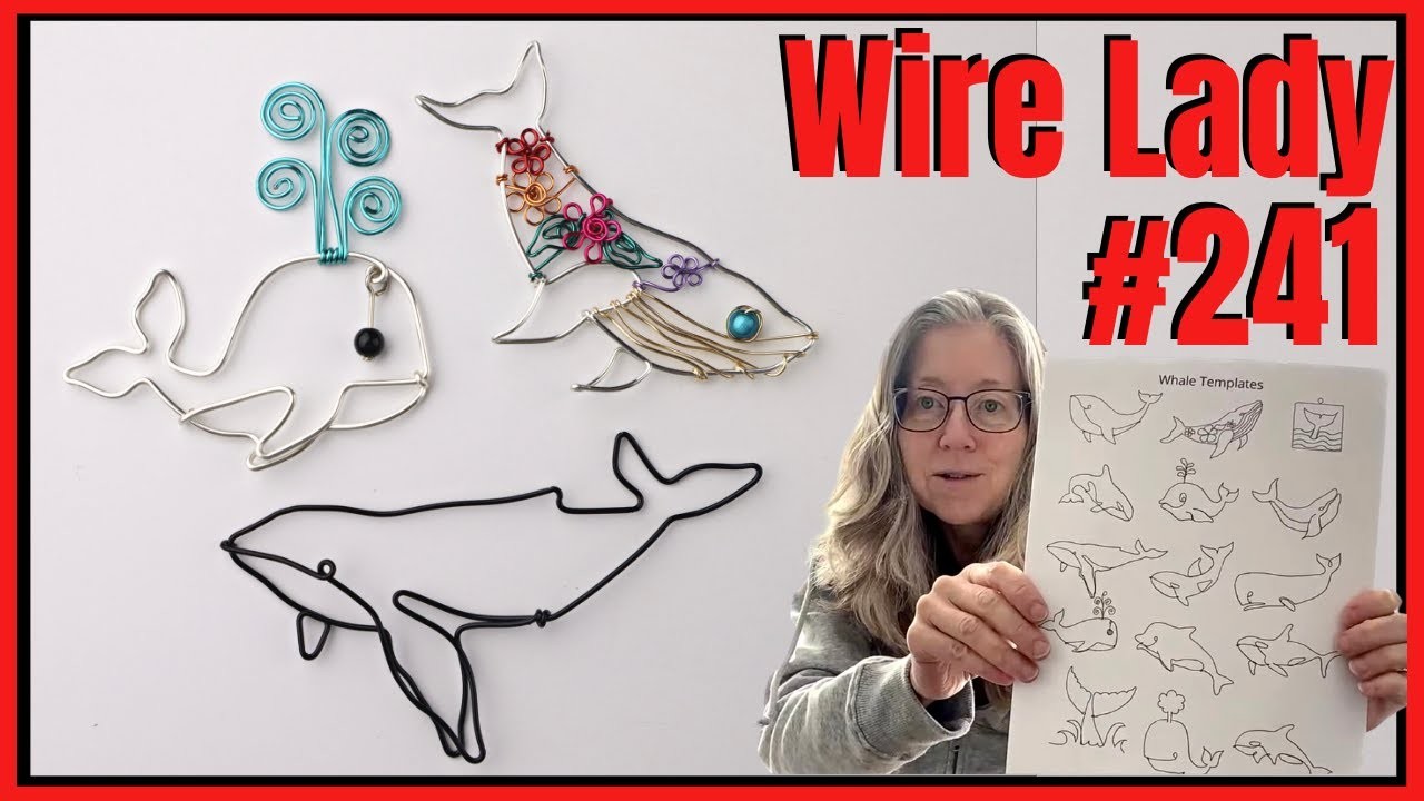 Making Whale Pendants Wire Lady TV Ep 241 Livestream Replay