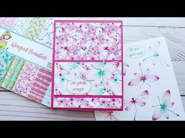 More QUICK and EASY Cards with Pattern Paper!