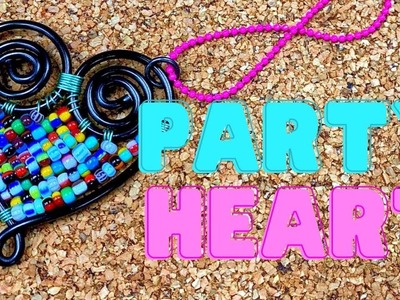 Party Heart Pendant - The Bead Place Weekly LIVE Party!