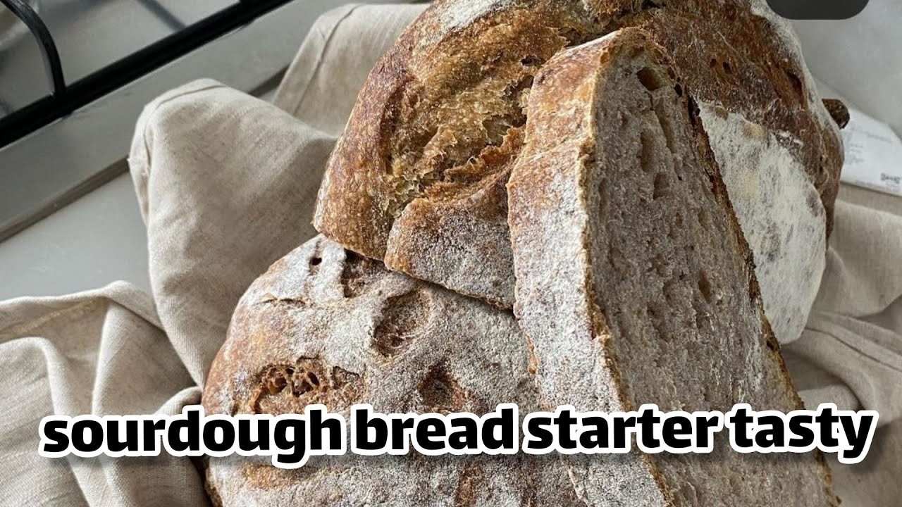 Sourdough bread wholewheat & white flour