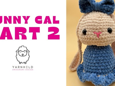 The Most Fun You Can Have With Amigurumi: Crochet Bunny Part 2 #CrochetAlong