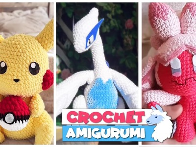 TikTok Crochet  Amigurumi ???? POKEMON ???? Crochet TOYS Compilation 168 | @blu_llama